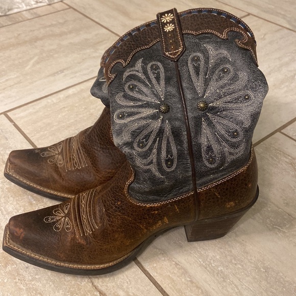 Ariat Daisy Women's Cowboy Wester Boots Size 7B - Picture 7 of 14
